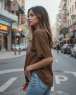 Women Oversized Fit Graphic T-shirt - Image 3