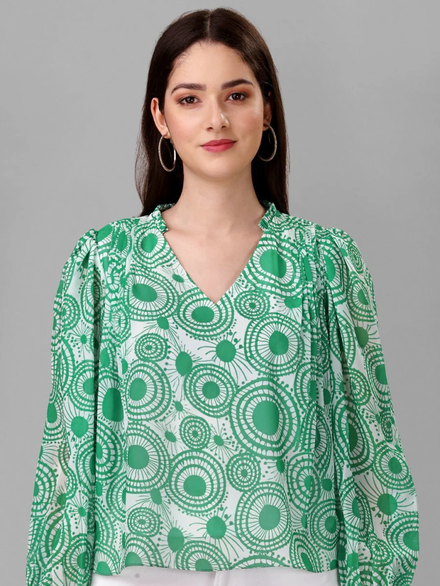 masakalico-tops-for-women-western-wear-abstract-green-colour-masakalico-695251.webp TOPS FOR WOMEN WESTERN WEAR ABSTRACT GREEN COLOUR - Image 1
